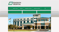 Desktop Screenshot of madisonalhospital.org